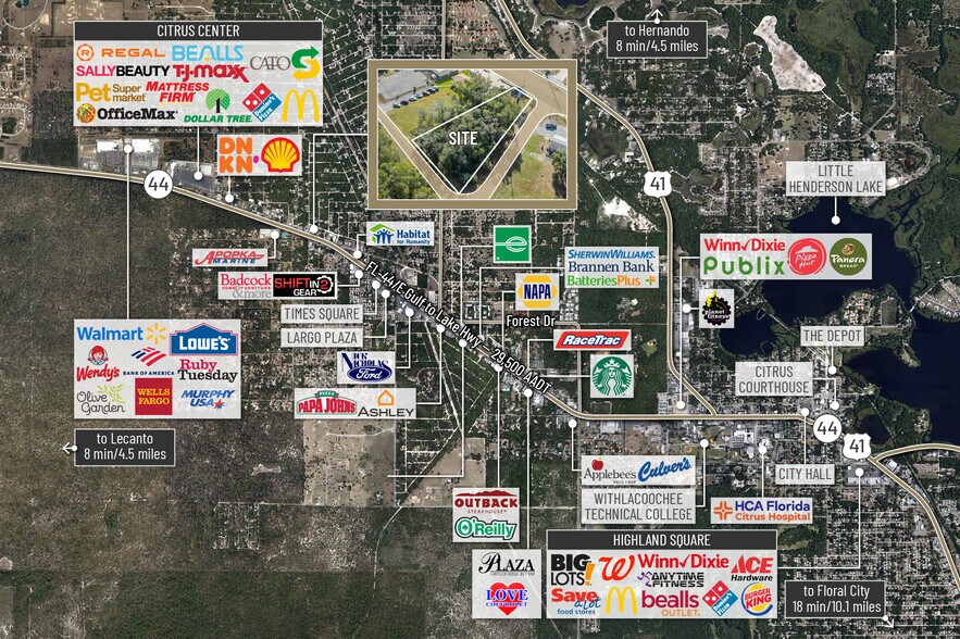 3413 E Gulf To Lake Hwy, Inverness, FL à vendre - Photo du bâtiment - Image 2 de 40