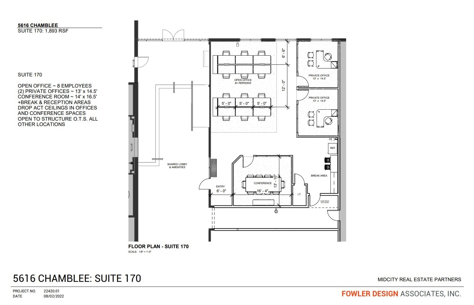 5616 Peachtree Rd, Atlanta, GA for lease Floor Plan- Image 1 of 2