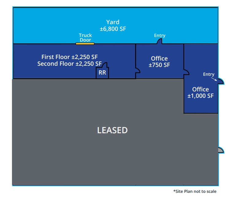 529 W 4th Ave, Escondido, CA for lease Floor Plan- Image 1 of 1