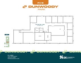 1 Dunwoody Park, Atlanta, GA à louer Plan de site- Image 2 de 2