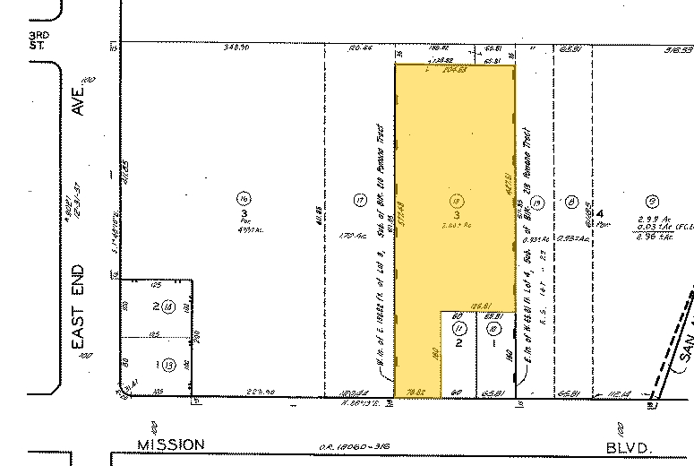 1689 E Mission Blvd, Pomona, CA à vendre - Plan cadastral - Image 2 de 7