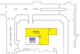 14040 Joel McDonald Dr, Oklahoma City, OK à louer Plan de site- Image 2 de 2