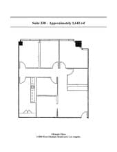 11500 W Olympic Blvd, Los Angeles, CA à louer Plan d’étage- Image 1 de 1