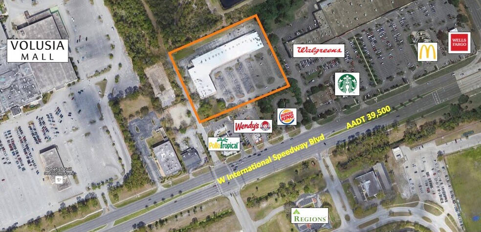 1448-1490 W International Speedway Blvd, Daytona Beach, FL à vendre - Photo du bâtiment - Image 2 de 3