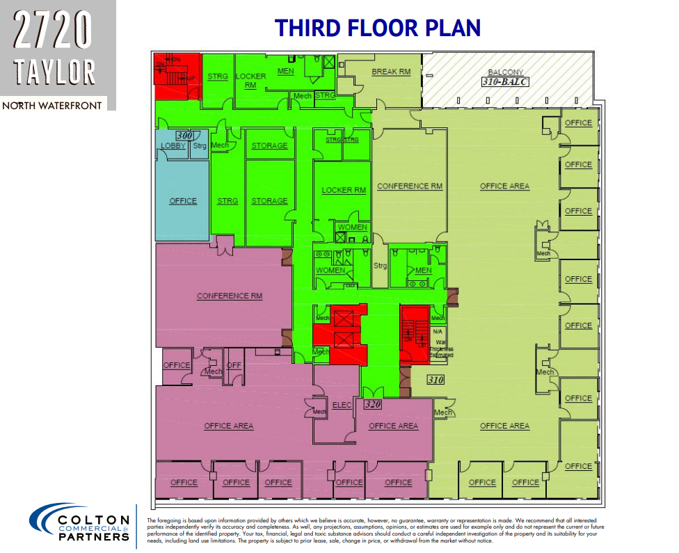 2720 Taylor St, San Francisco, CA for lease Floor Plan- Image 1 of 1