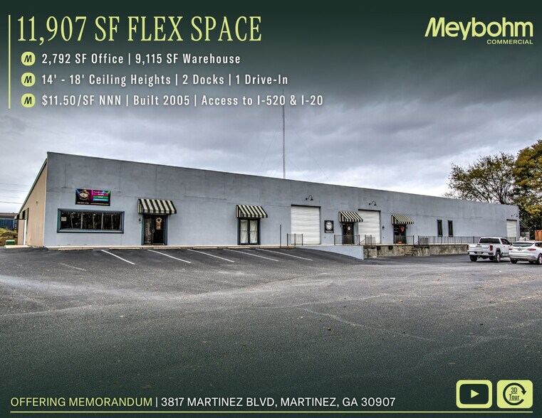 3817 Martinez Blvd, Augusta, GA à louer - Photo du bâtiment - Image 1 de 22