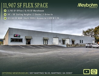 Plus de détails pour 3817 Martinez Blvd, Augusta, GA - Industriel à louer