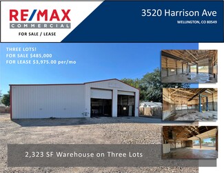 Plus de détails pour 3520 Harrison Ave, Wellington, CO - Industriel à vendre