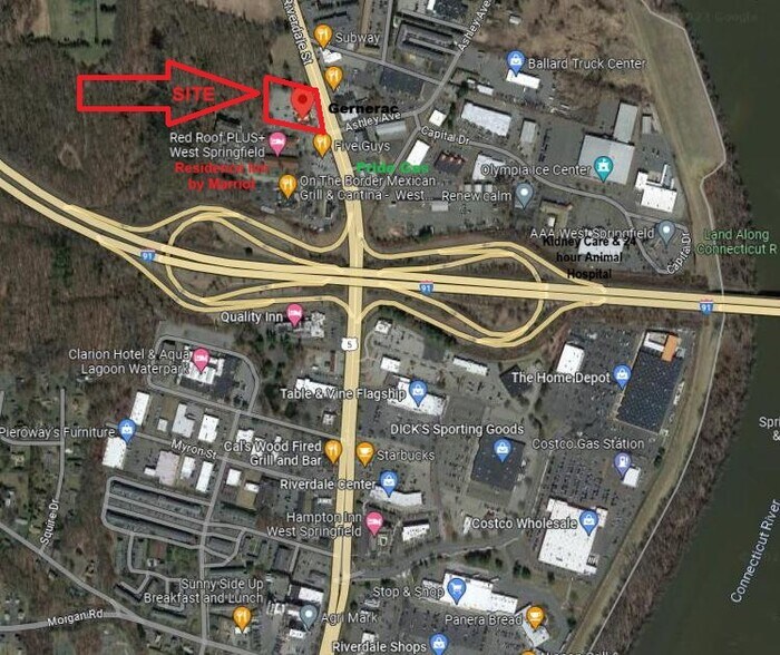 1290 Riverdale St, West Springfield, MA à louer - Aérien - Image 2 de 2