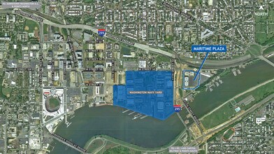 1220 12th St SE, Washington, DC - Aerial  map view