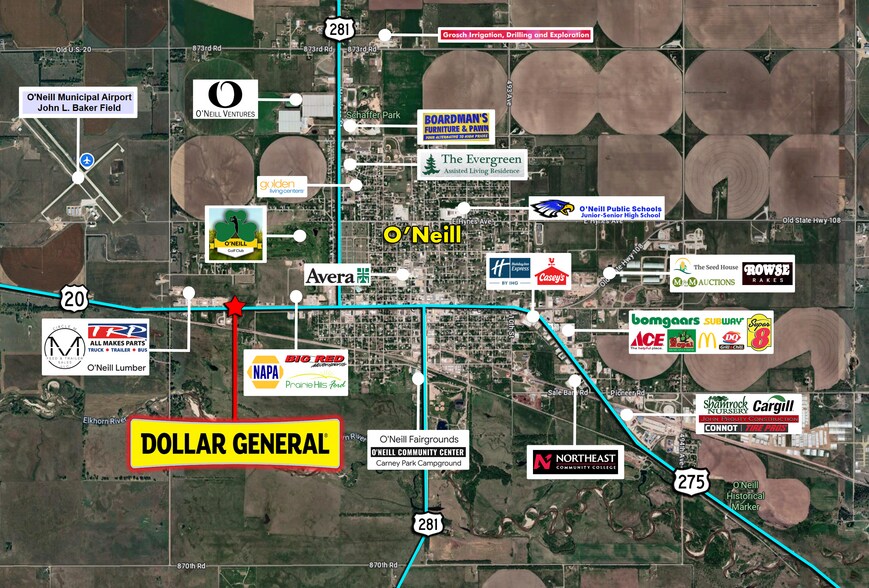 U.S. 20, Oneill, NE à vendre - Photo du bâtiment - Image 3 de 3