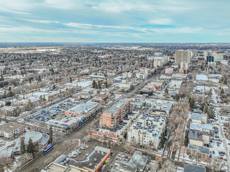 10740-10748 82 Ave NW, Edmonton, AB for lease - Aerial - Image 3 of 3