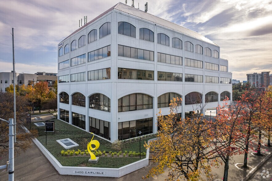 3400 Carlisle St, Dallas, TX à louer - Photo du bâtiment - Image 1 de 12