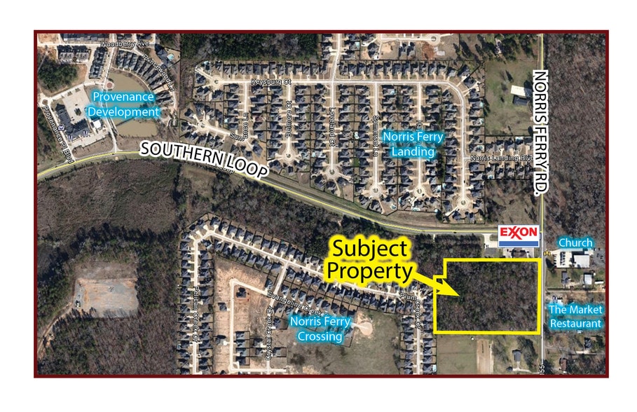 Norris Ferry Rd, South Of Southern Loop, Shreveport, LA for sale - Primary Photo - Image 1 of 2