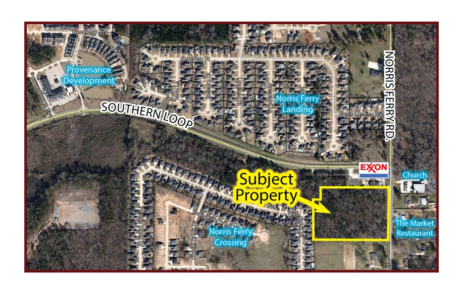 Norris Ferry Rd, South Of Southern Loop, Shreveport, LA for sale - Primary Photo - Image 2 of 2