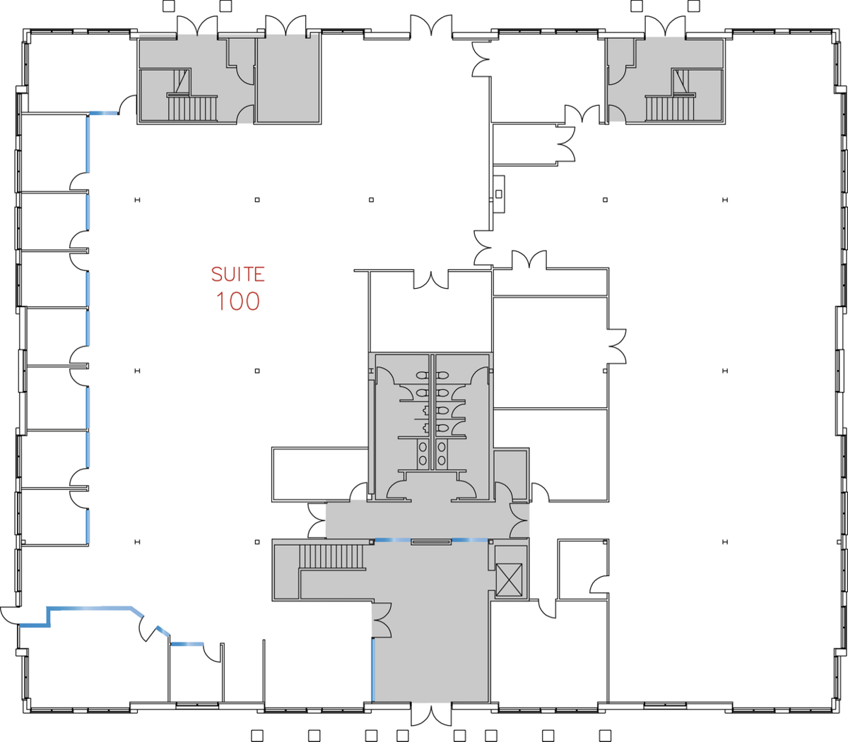 4835 Eastgate Mall, San Diego, CA for lease Floor Plan- Image 1 of 1