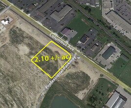 0 Columbus Ave, Marysville, OH - Aerial  map view - Image1