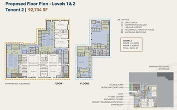 150 Industrial Rd, San Carlos, CA à louer Plan d’étage- Image 1 de 1