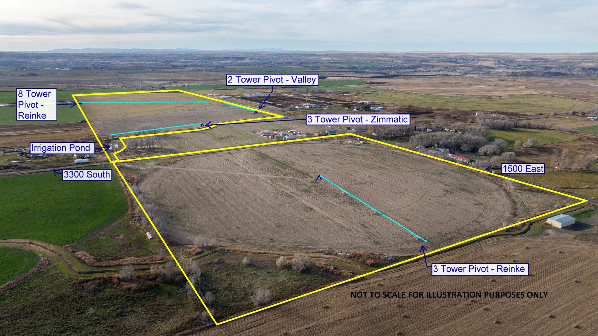 Approx. 1500 E 3300 S, Wendell, ID for sale Primary Photo- Image 1 of 7