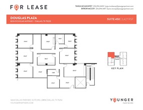 8226 Douglas Ave, Dallas, TX à louer Plan d’étage- Image 1 de 1