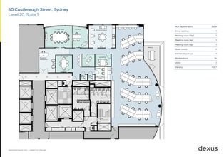 60 Castlereagh St, Sydney à louer Plan d’étage- Image 1 de 1