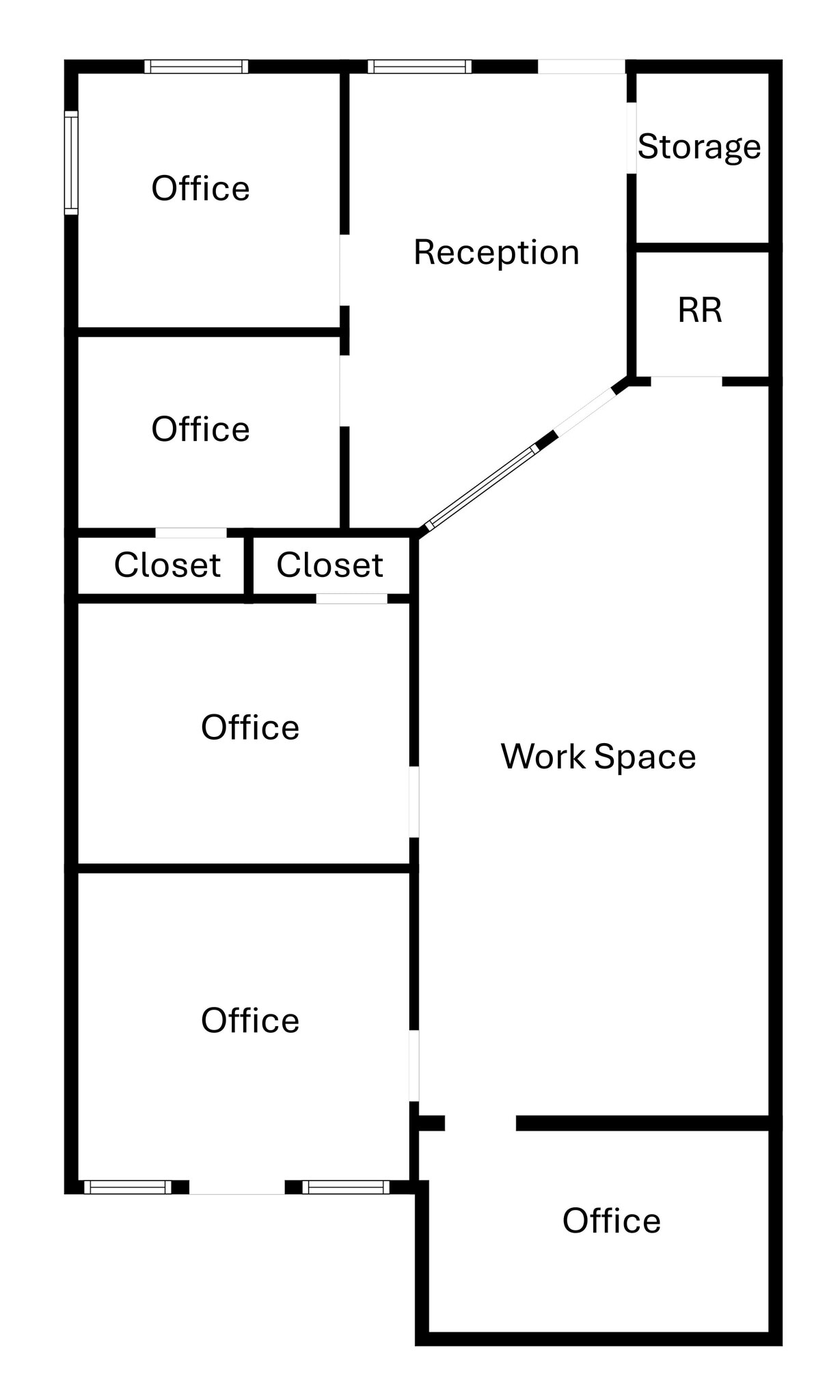 305-317 Washington St, Brainerd, MN for lease Floor Plan- Image 1 of 8