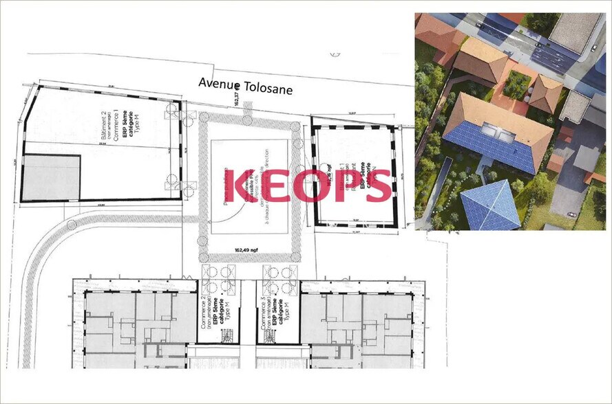 Commerce de détail dans Ramonville-Saint-Agne à louer - Plan d’étage - Image 3 de 5