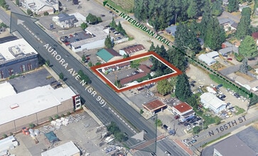 16526 Aurora Ave N, Shoreline, WA - Aerial map view - Image1