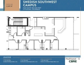 6179 S Balsam Way, Littleton, CO à louer Plan d’étage- Image 1 de 1