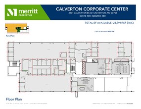 3901 Calverton Blvd, Calverton, MD for lease Floor Plan- Image 1 of 6