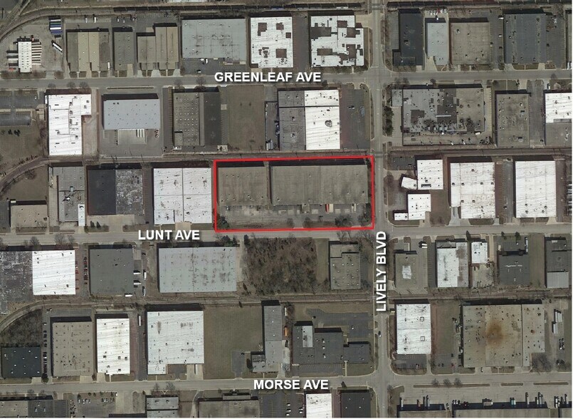 980-1000 Lunt Ave, Elk Grove Village, IL à louer - Aérien - Image 2 de 6