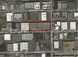 980-1000 Lunt Ave, Elk Grove Village, IL - AERIAL  map view