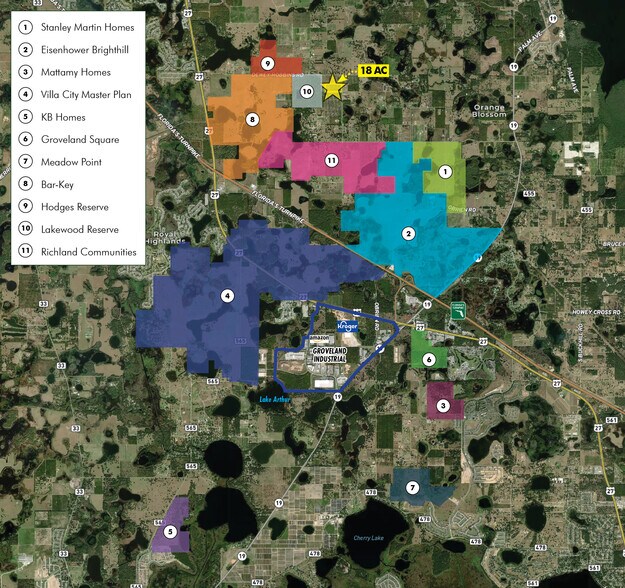 Dewey Robbins Rd, Howey In The Hills, FL à vendre - Photo du bâtiment - Image 2 de 4