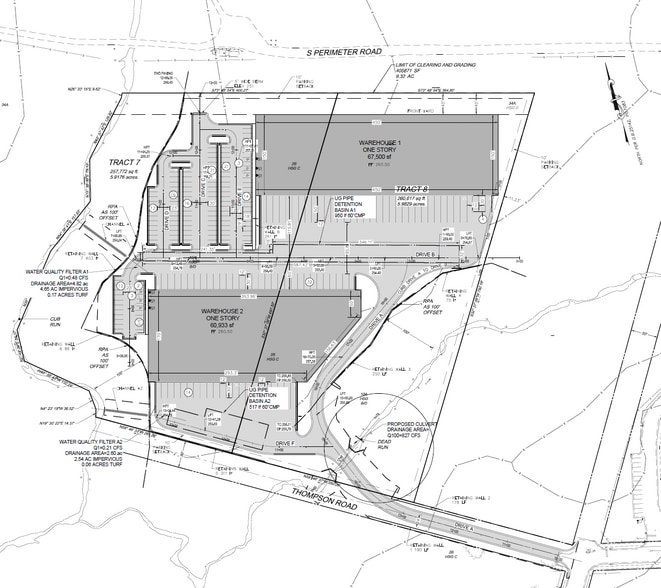 14908 & 14916 Thompson rd, Chantilly, VA for sale - Site Plan - Image 2 of 7