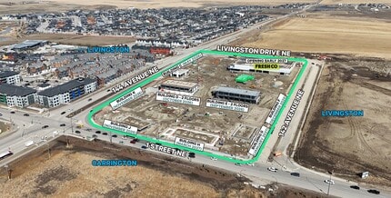 14390 1st St, Calgary, AB - Aerial  map view - Image1