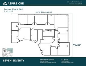 770 S Post Oak Ln, Houston, TX for lease Floor Plan- Image 2 of 4