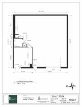 3628 Liston Ln, Euless, TX for lease Floor Plan- Image 1 of 7