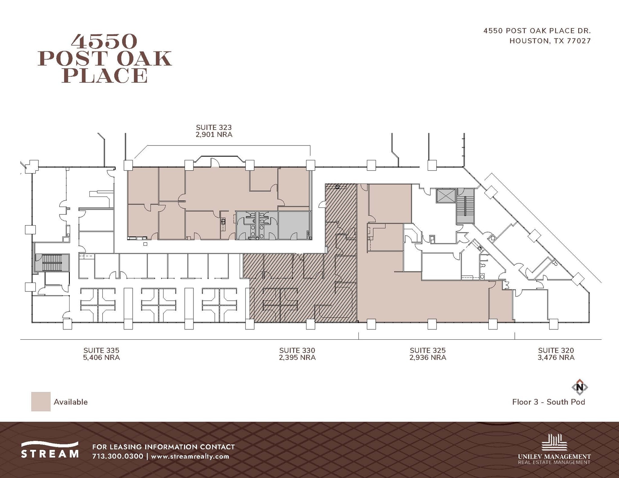 4550 Post Oak Place Dr, Houston, TX for lease Floor Plan- Image 1 of 1