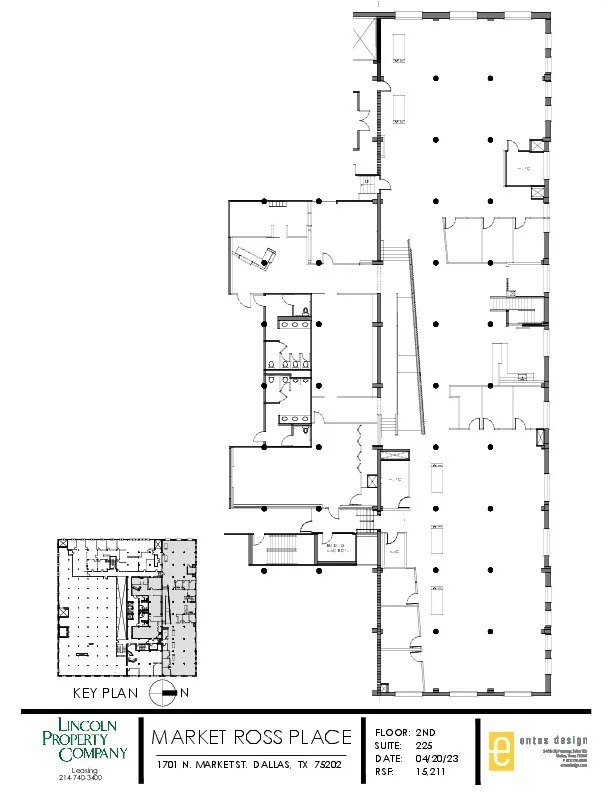 1701 N Market St, Dallas, TX à louer Plan d’étage- Image 1 de 1