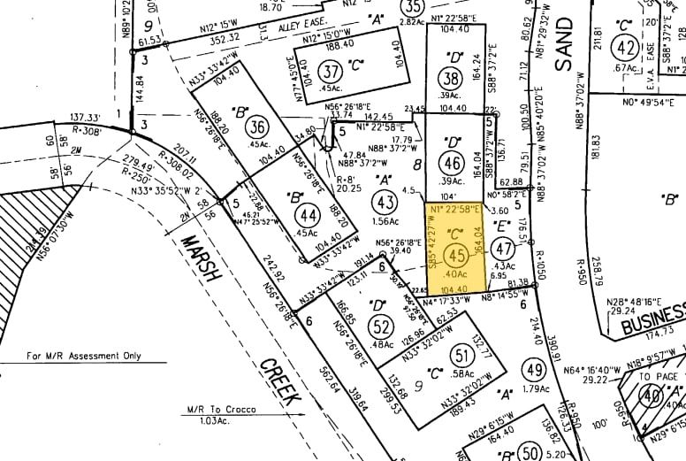 141 Sand Creek Rd, Brentwood, CA for lease - Plat Map - Image 1 of 1