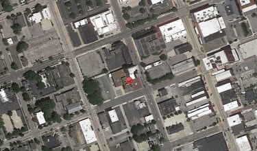 421 S 2nd St, Elkhart, IN - AERIAL  map view