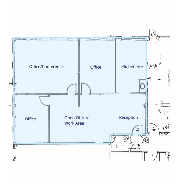 111 Mill Creek Pky, Chesapeake, VA for lease Floor Plan- Image 1 of 6
