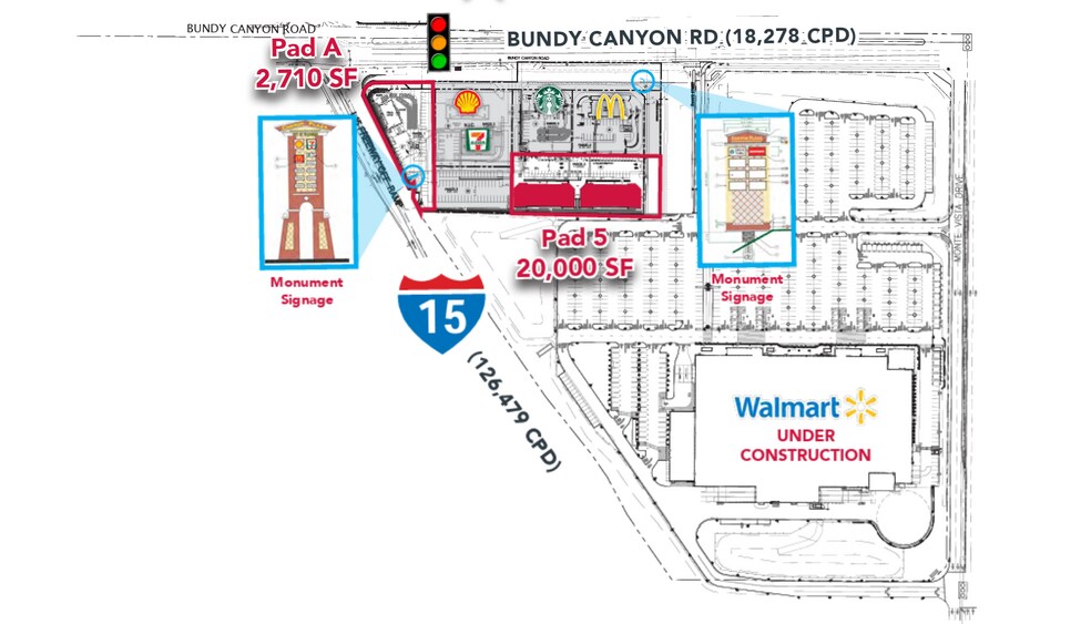 Bundy Canyon Rd, Wildomar, CA à louer - Plan de site - Image 2 de 3