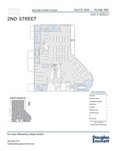 1333 2nd St, Santa Monica, CA for lease Floor Plan- Image 1 of 1