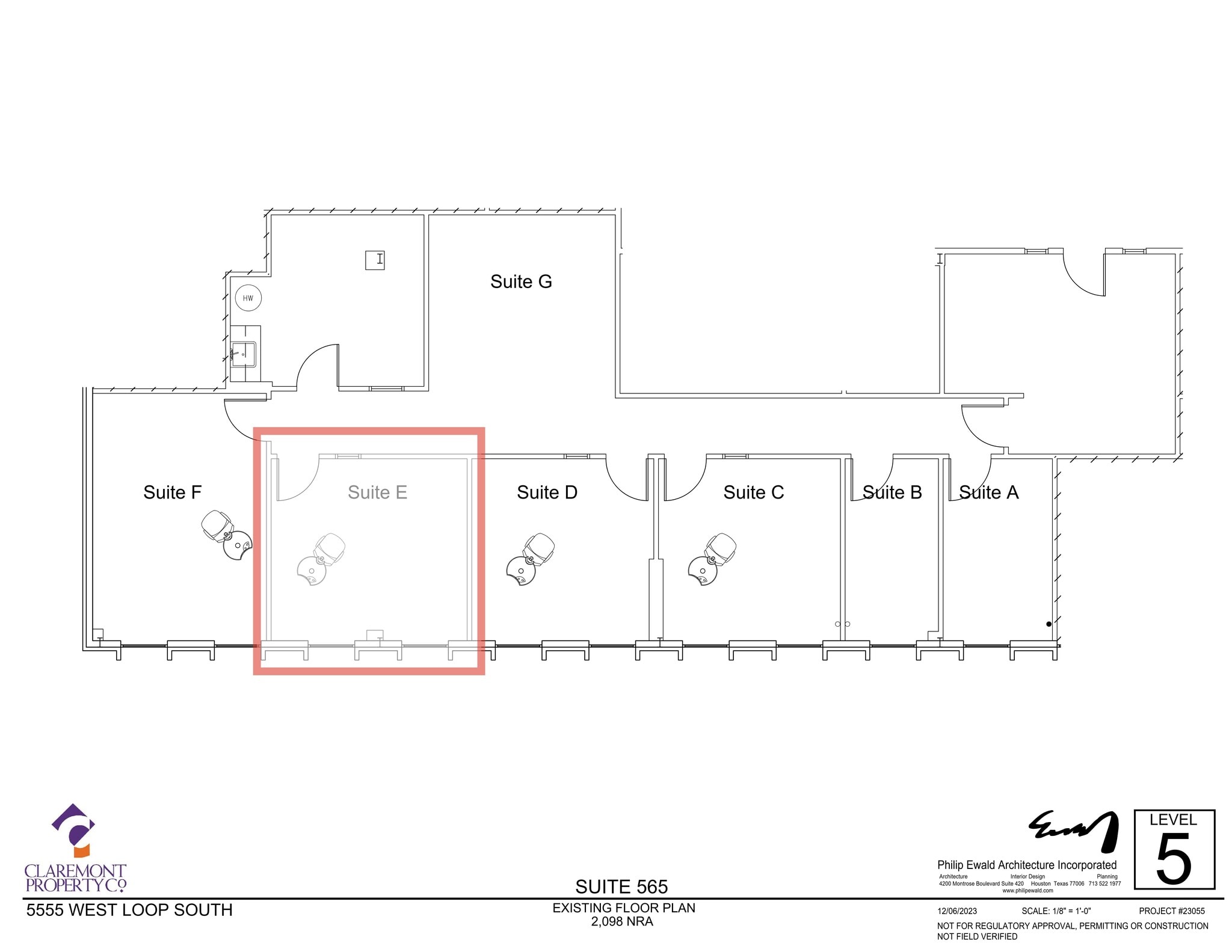 5555 West Loop South, Bellaire, TX for lease Site Plan- Image 1 of 1