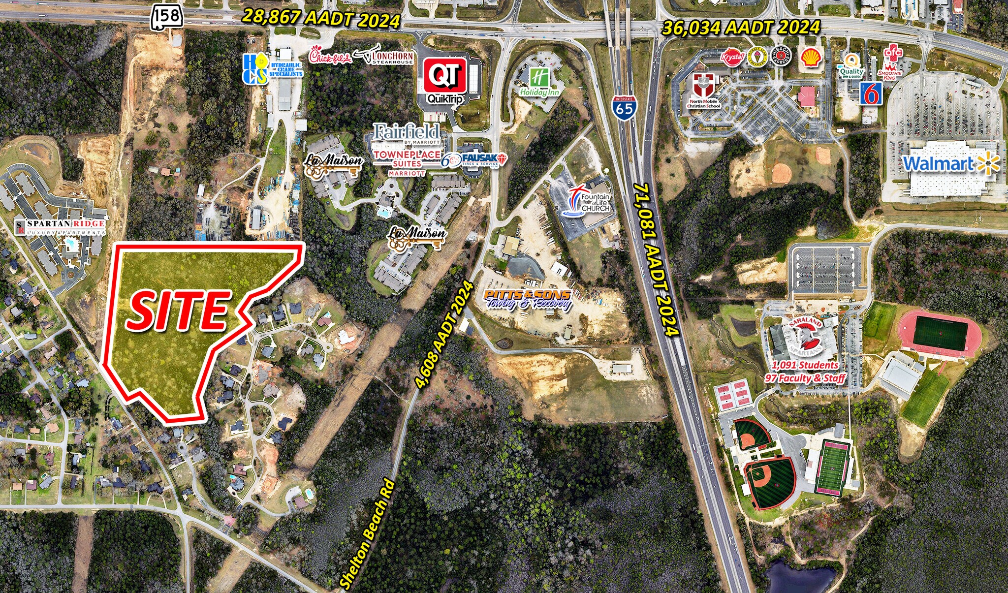 1621 Kalifield Blvd, Saraland, AL for sale Building Photo- Image 1 of 4