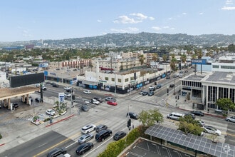 7901 Beverly Blvd, Los Angeles, CA - Aerial map view