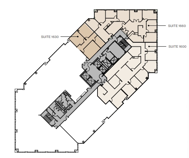 501 W Broadway, San Diego, CA à louer Plan d’étage- Image 1 de 1