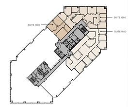 501 W Broadway, San Diego, CA à louer Plan d’étage- Image 1 de 1