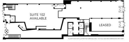 110 E 60th St, New York, NY à louer Plan d’étage- Image 1 de 1